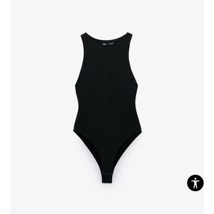 NWT Zara halterneck bodysuit